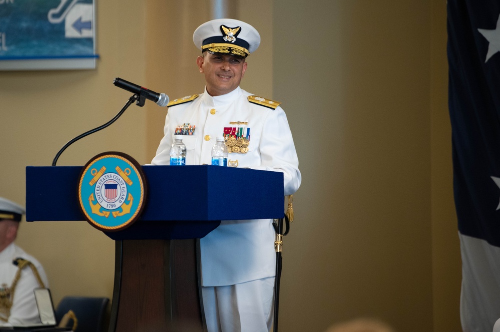 Coast Guard 8th District holds change-of-command ceremony