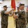 Marine Corps Security Forces Regiment Change of Command Ceremony with MARFORCOM DCOM