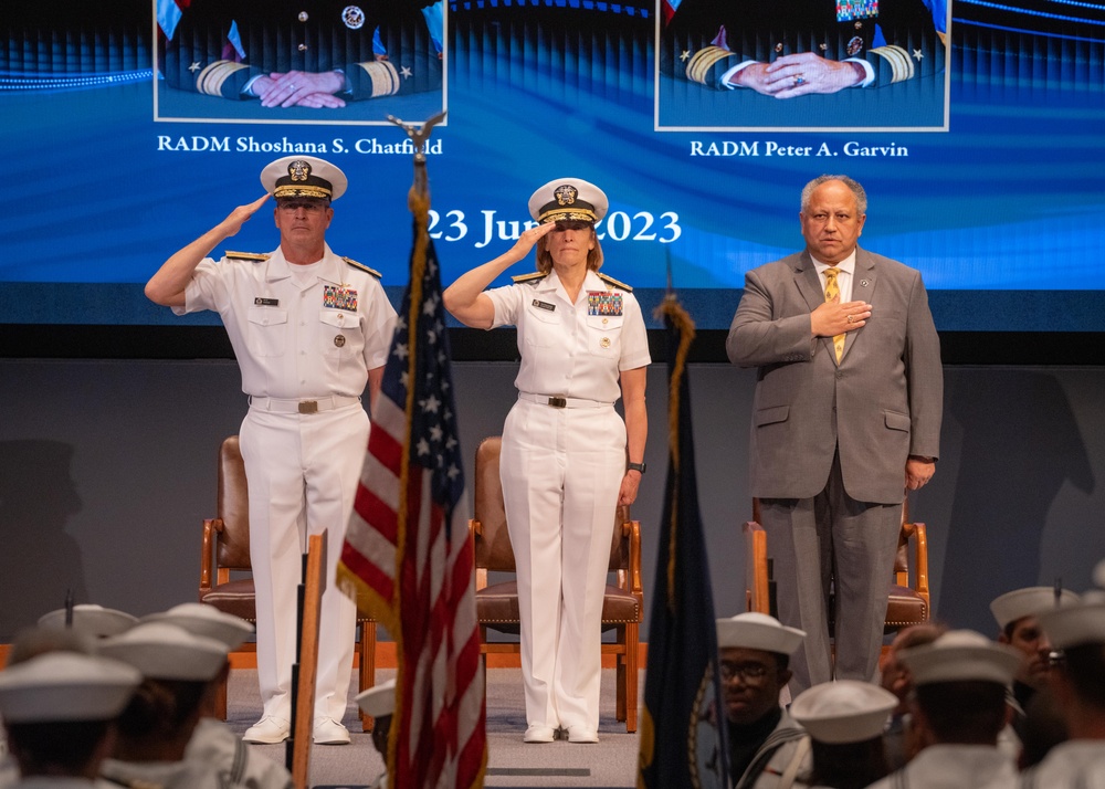 June 23, 2023 -- U.S. Naval War College Change of Command Ceremony