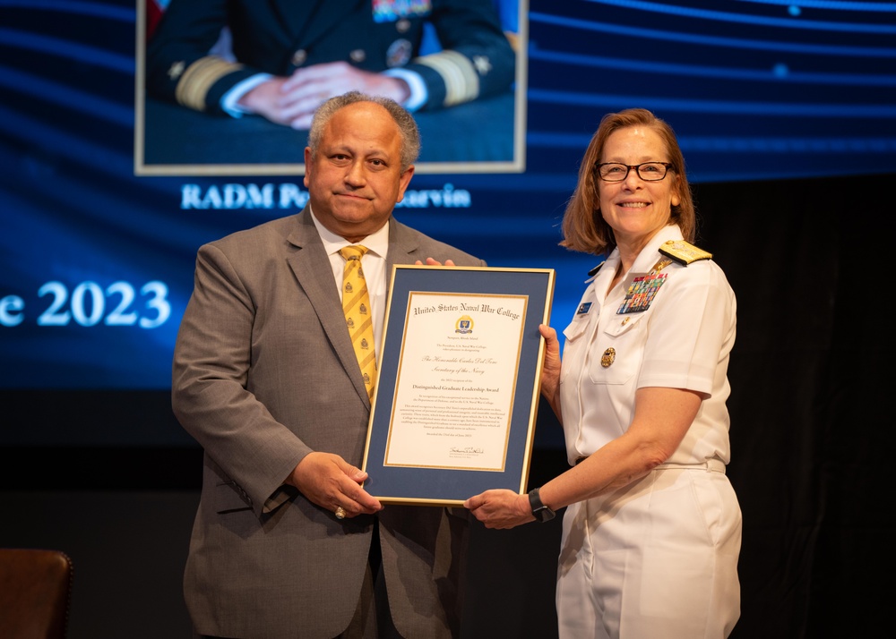 June 23, 2023 -- U.S. Naval War College Change of Command Ceremony