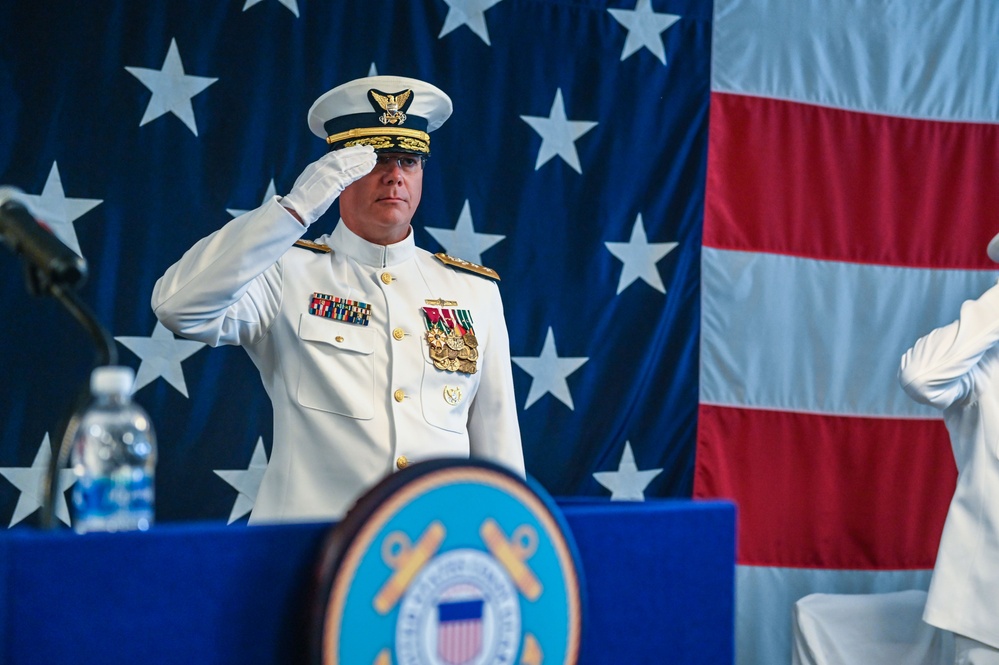 Coast Guard 8th District holds change-of-command ceremony