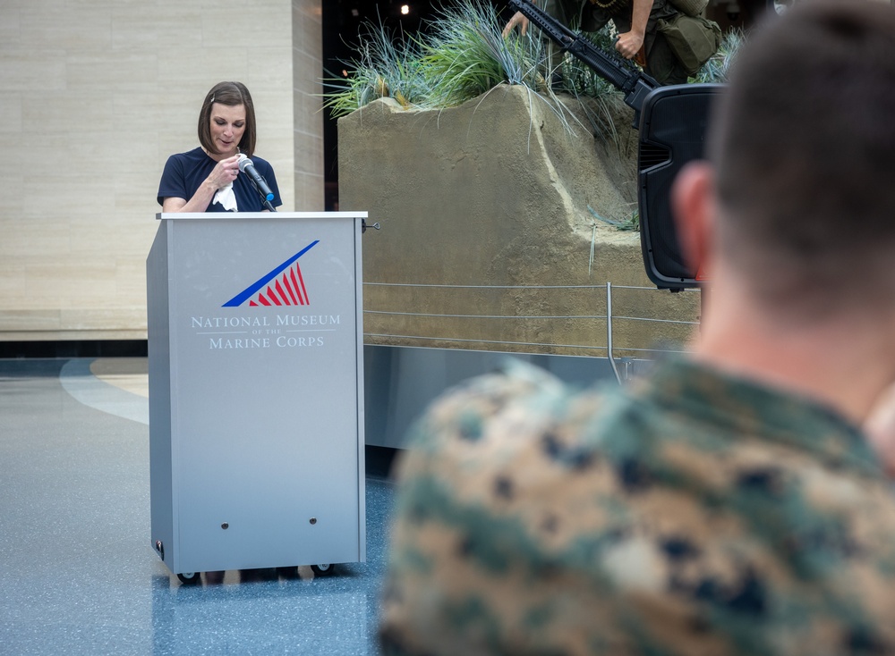 Lt. Col. Amthor Retirement Ceremony