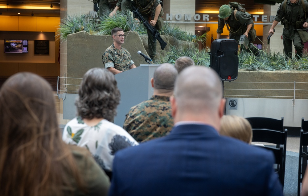 Lt. Col. Amthor Retirement Ceremony