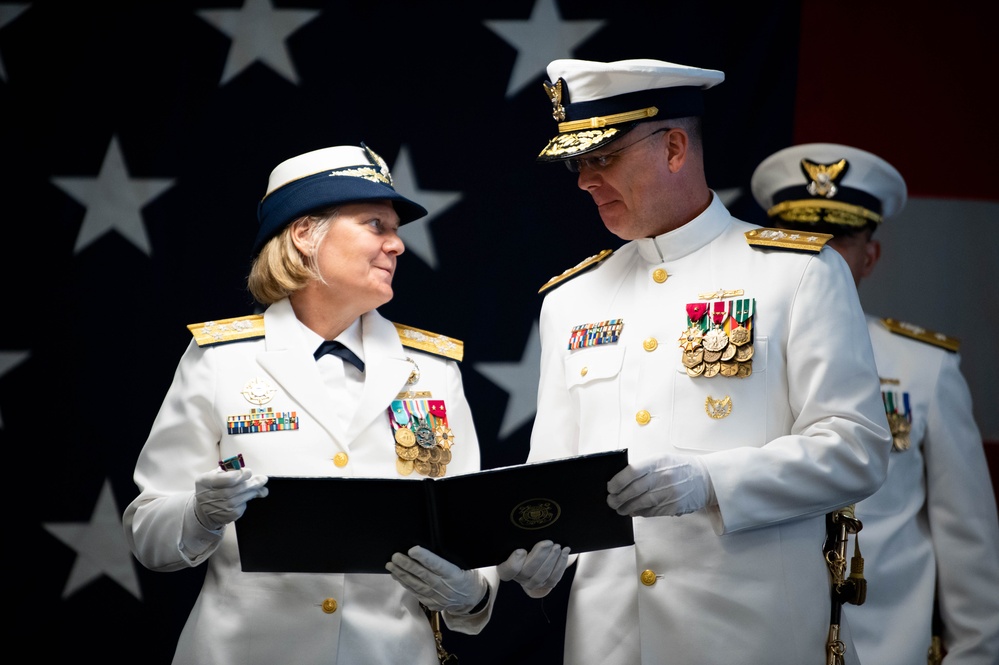 Coast Guard 8th District holds change-of-command ceremony