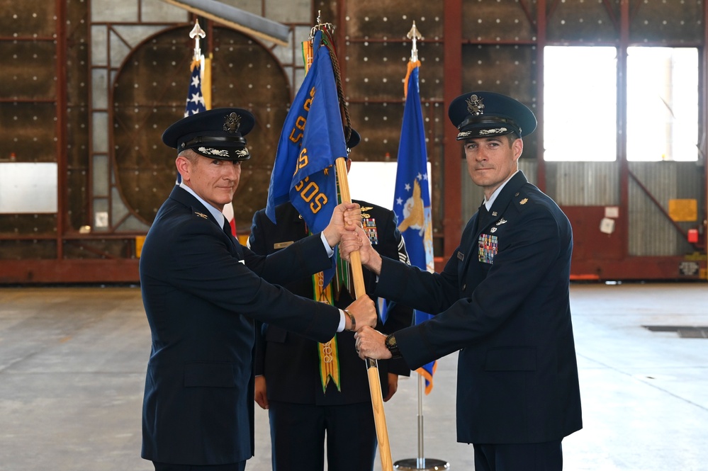 71st SOS welcomes Lt. Col. Ryan Andreasen as the new commander