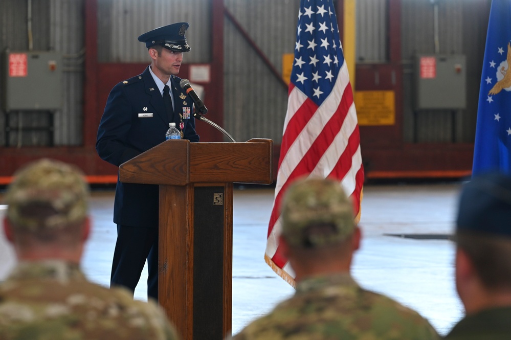 71st SOS welcomes Lt. Col. Ryan Andreasen as the new commander