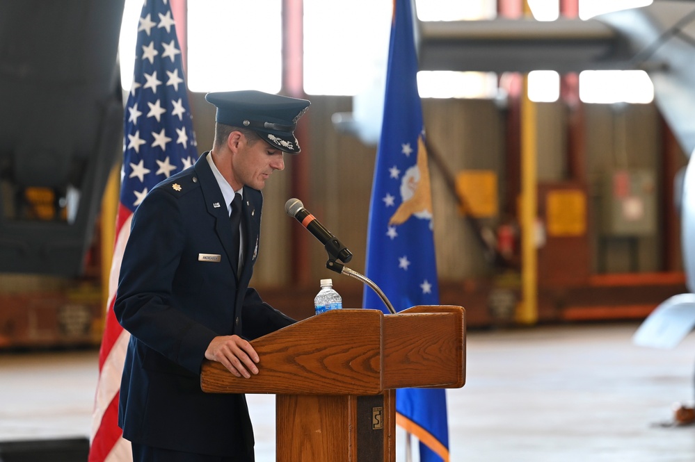 71st SOS welcomes Lt. Col. Ryan Andreasen as the new commander