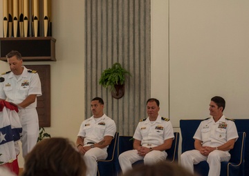 USS Wyoming (SSBN 742) (Gold) Change of Command