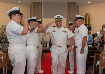 USS Wyoming (SSBN 742) (Gold) Change of Command
