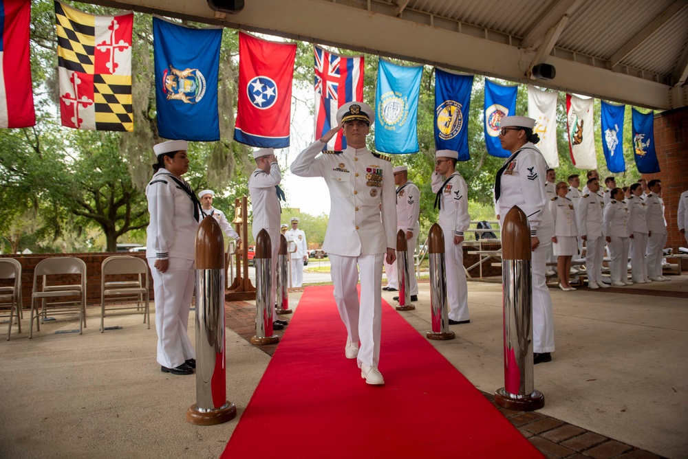 USS Florida (SSGN 728) (Blue) Change of Command