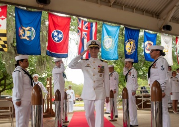 USS Florida (SSGN 728) (Blue) Change of Command