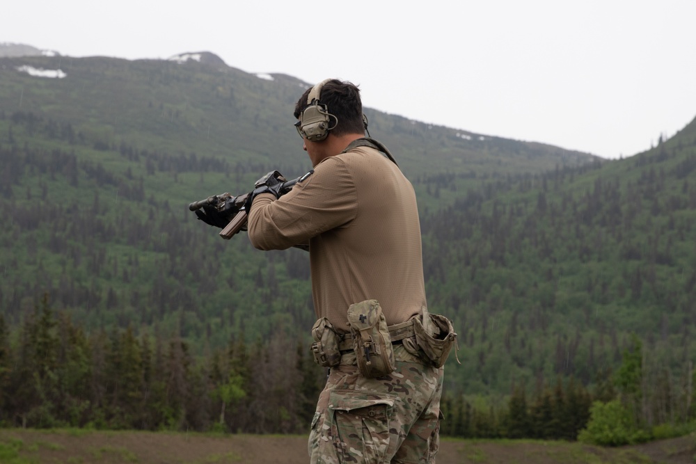 2-75th Ranger Regiment Weapons Training in Alaska