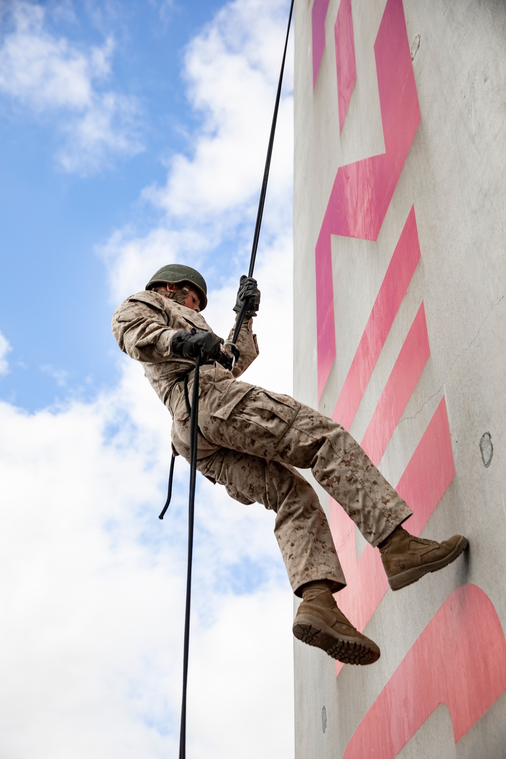 India Company Rappel Tower