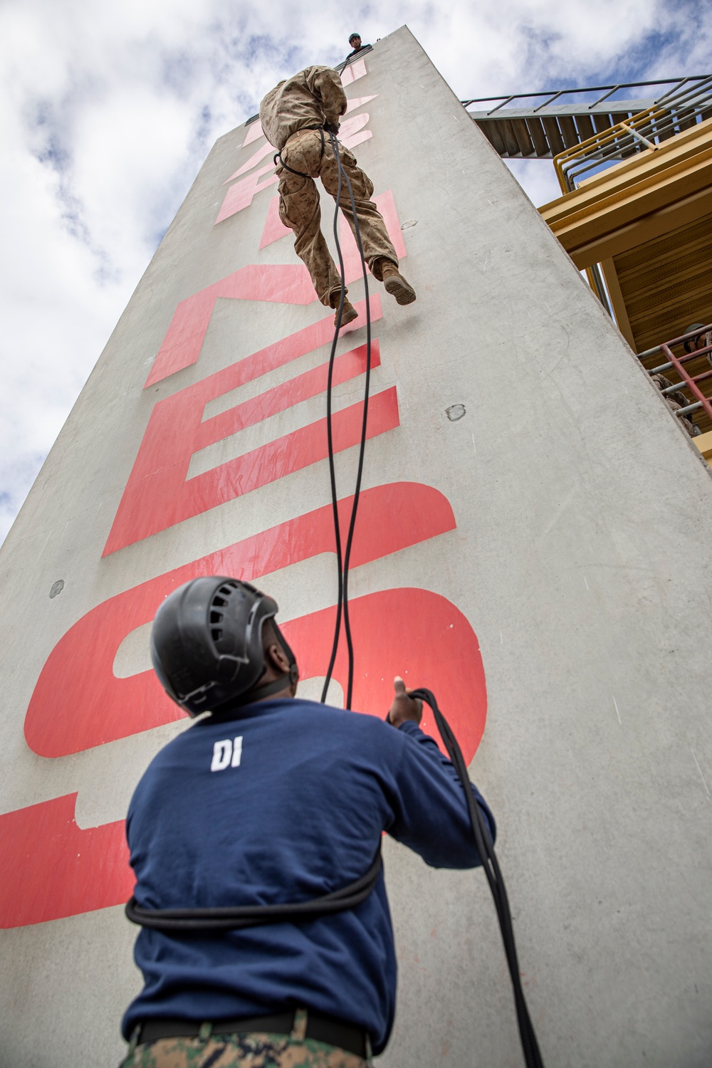 India Company Rappel Tower