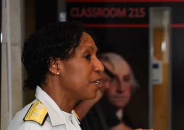Rear Adm. Tracy Hines Visits Columbus Ohio