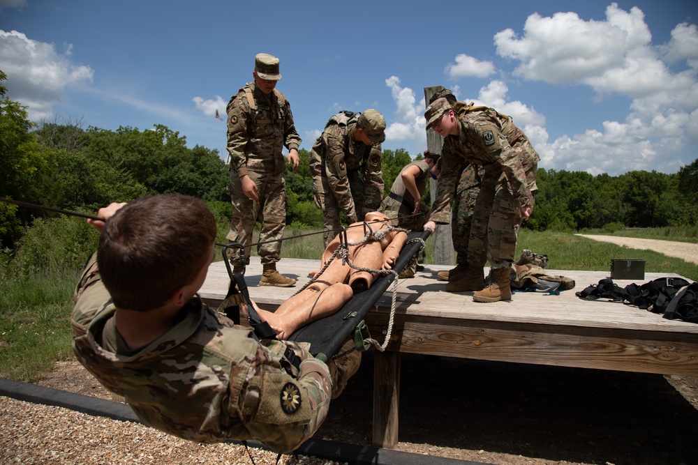 JROTC CADETS FROM EAST KANSAS VISIT FORT RILEY