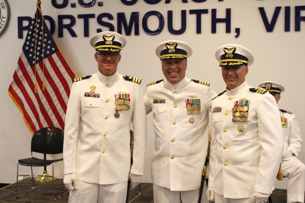 USCGC Vigorous holds change of command ceremony