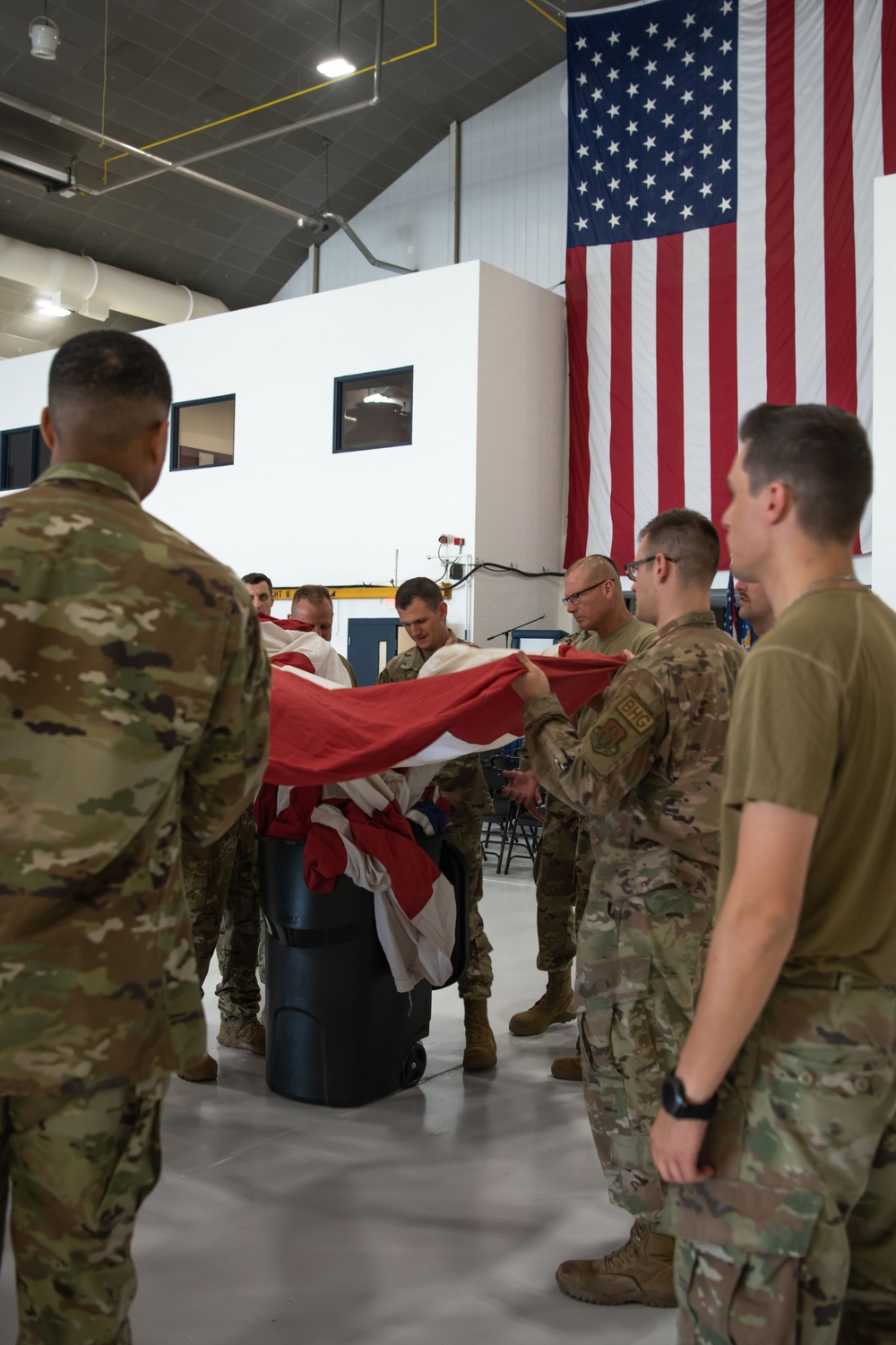 Active, Guard, and Reserve Honor Guard Members Train at 179th Airlift Wing