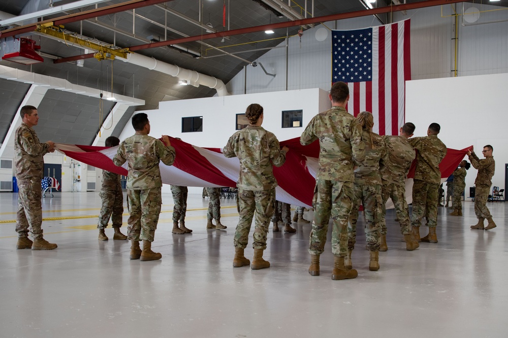 Active, Guard, and Reserve Honor Guard Members Train at 179th Airlift Wing