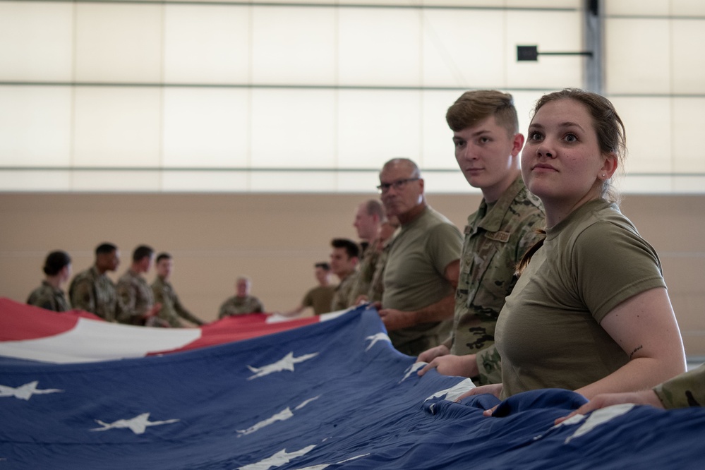 Active, Guard, and Reserve Honor Guard Members Train at 179th Airlift Wing