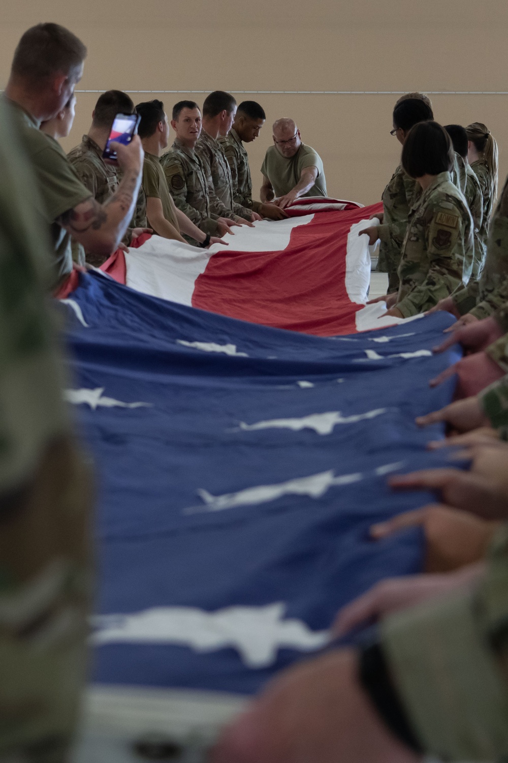 Active, Guard, and Reserve Honor Guard Members Train at 179th Airlift Wing