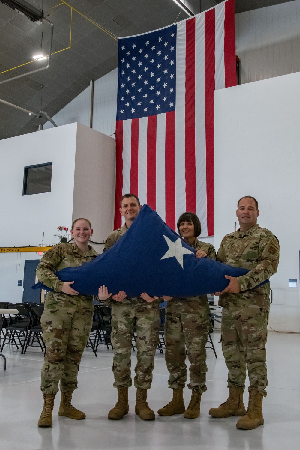 Active, Guard, and Reserve Honor Guard Members Train at 179th Airlift Wing