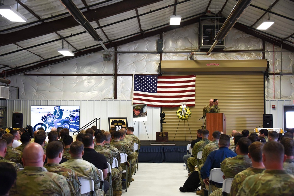 Staff Sgt. Kory Wade memorial service