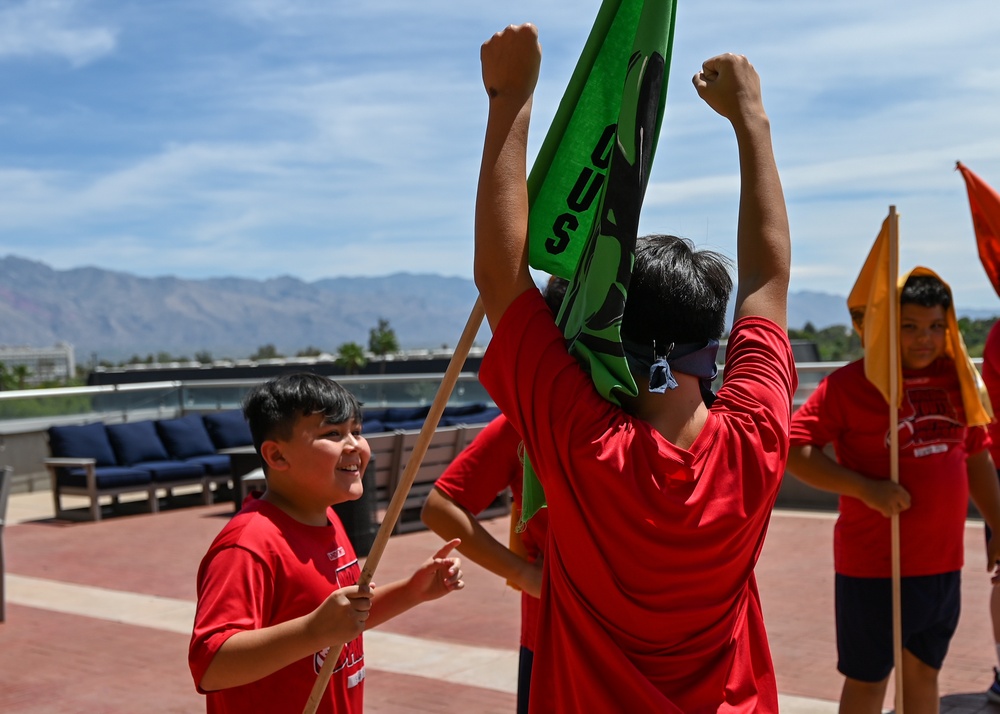 Airmen connect with Tucson youth