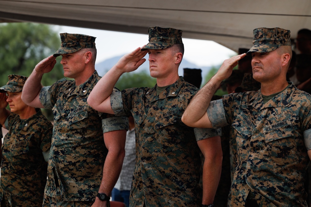 Combat Logistics Battalion-2 Change of Command Ceremony