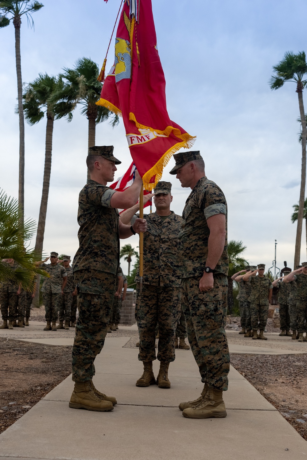 Combat Logistics Battalion-2 Change of Command Ceremony