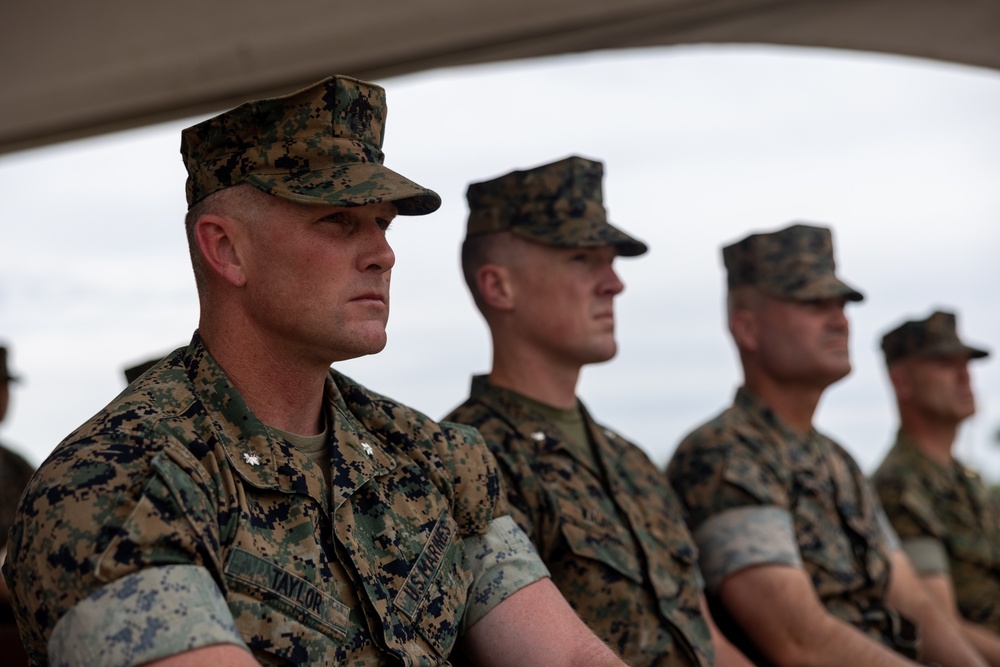 Combat Logistics Battalion-2 Change of Command Ceremony