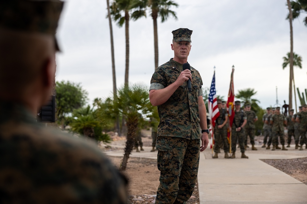 Combat Logistics Battalion-2 Change of Command Ceremony