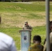 Lt. Col. David Atkins, the chaplain for the 10th Mountain Division, speaks at a rededication ceremony on Whiteface Mountain