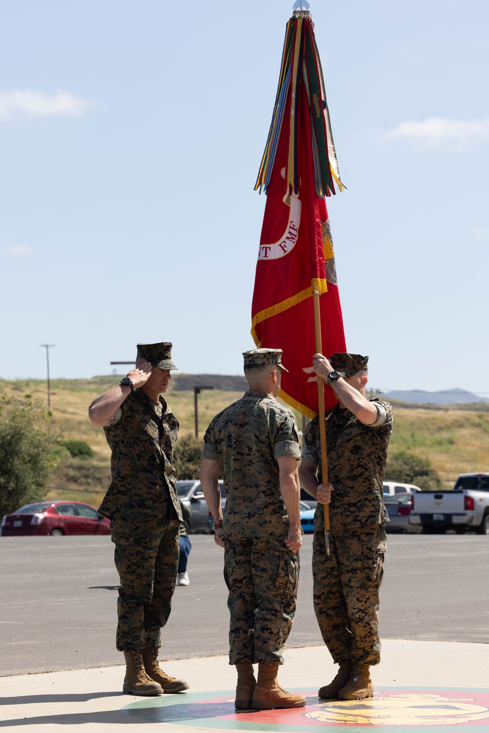 5th Marines hold change of command ceremony