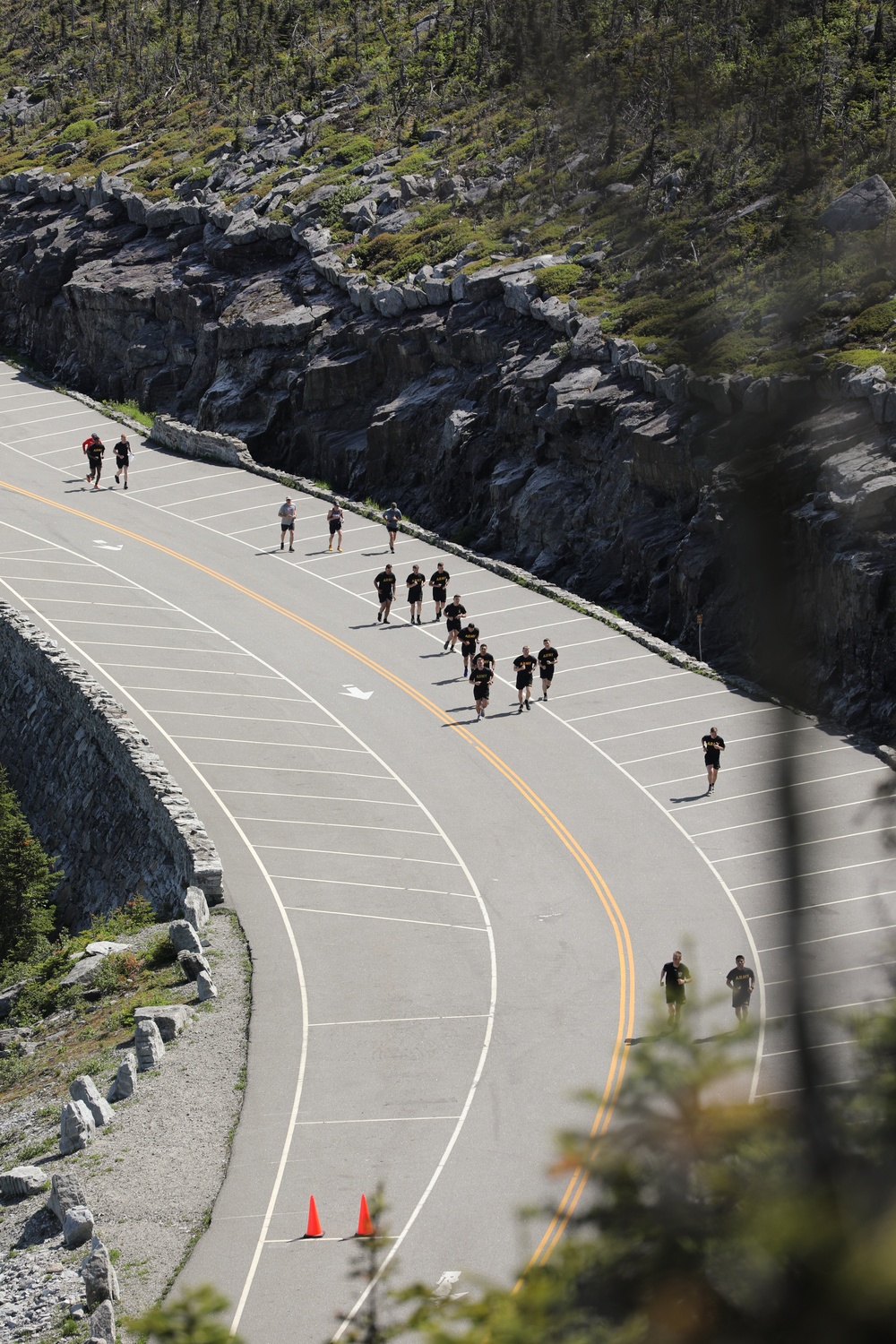 Soldiers with the 10th Mountain Division complete the Hewitt Relay, a 24-hour and 160-mile relay run starting on Fort Drum, N.Y. and finsihing at the summit of Whiteface Mountain Soldiers with the 10th Mountain Division complete the Hewitt Relay, a 24-hour and 160-mile relay run starting on Fort Drum, N.Y. and finsihing at the summit of Whiteface Mountain