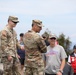 Soldiers with the 10th Mountain Division complete the Hewitt Relay