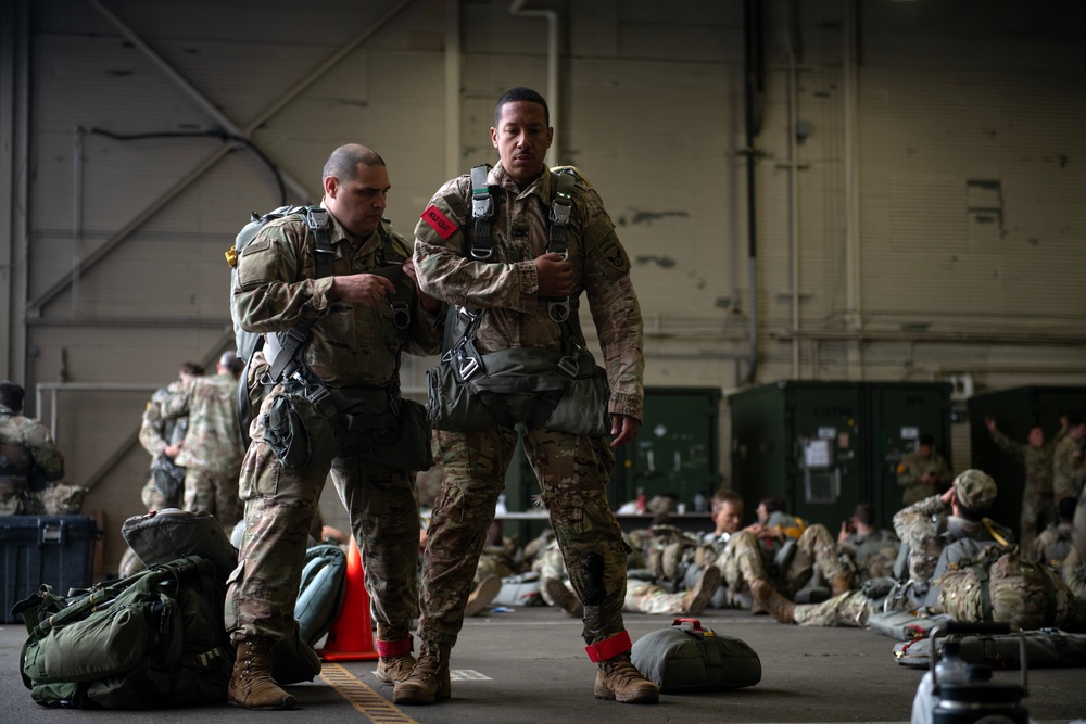 Arctic Angels jump with 36th Airlift Squadron during RF-A 23-2