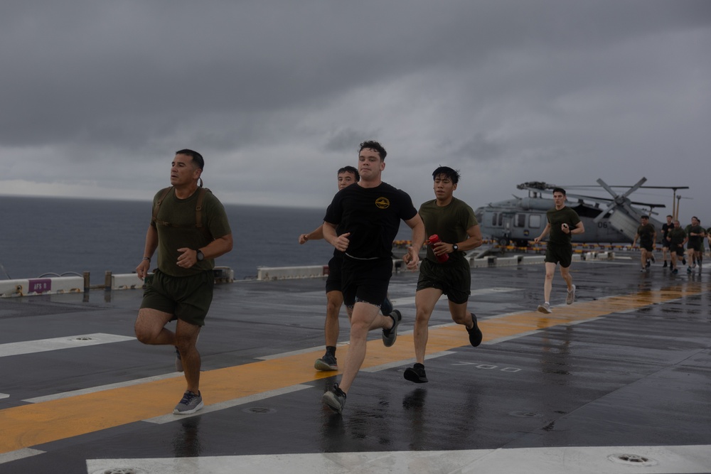 Corporal’s Course aboard USS America