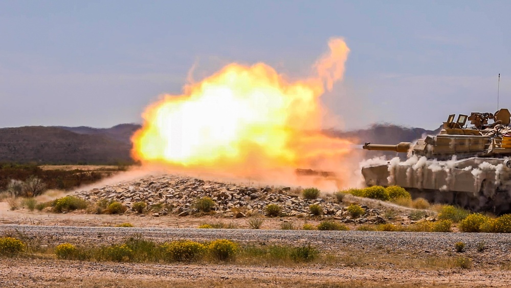 Gunnery Precision Meets Target at McGregor Range