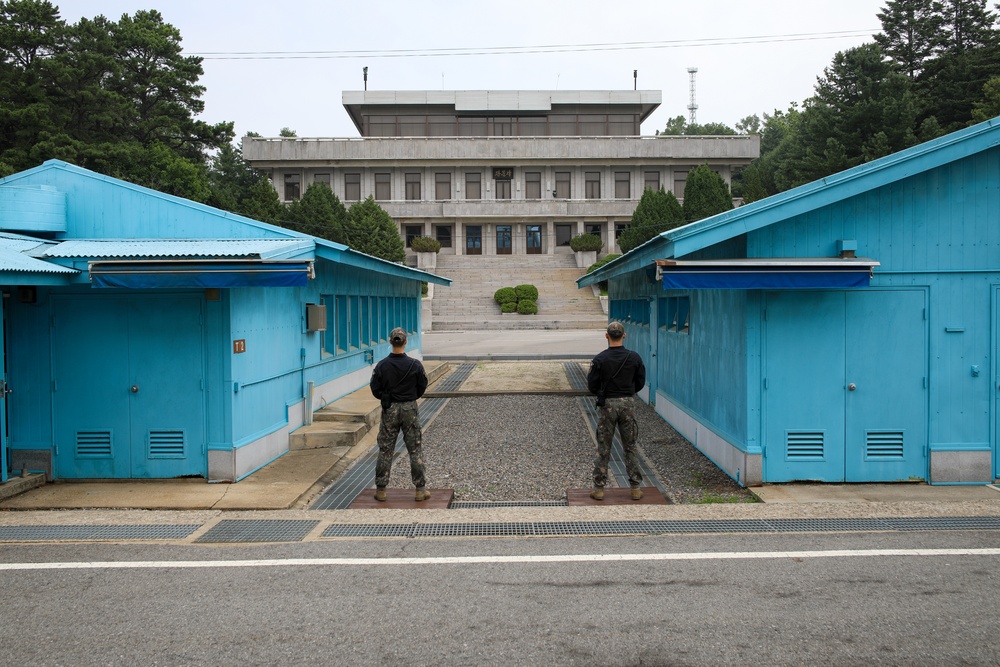Republic of Korea Army Soldiers Guard the JSA