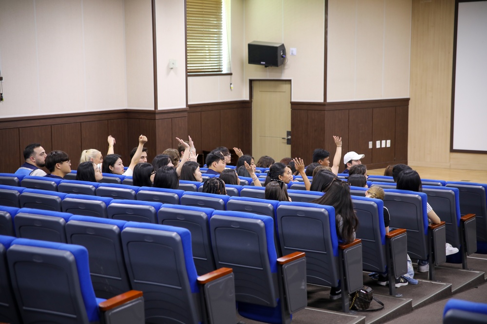 United Nations Korean War Veterans Descendants Visit Joint Security Area