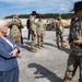 Congressional Member Delegation Visits Soldiers in Lithuania