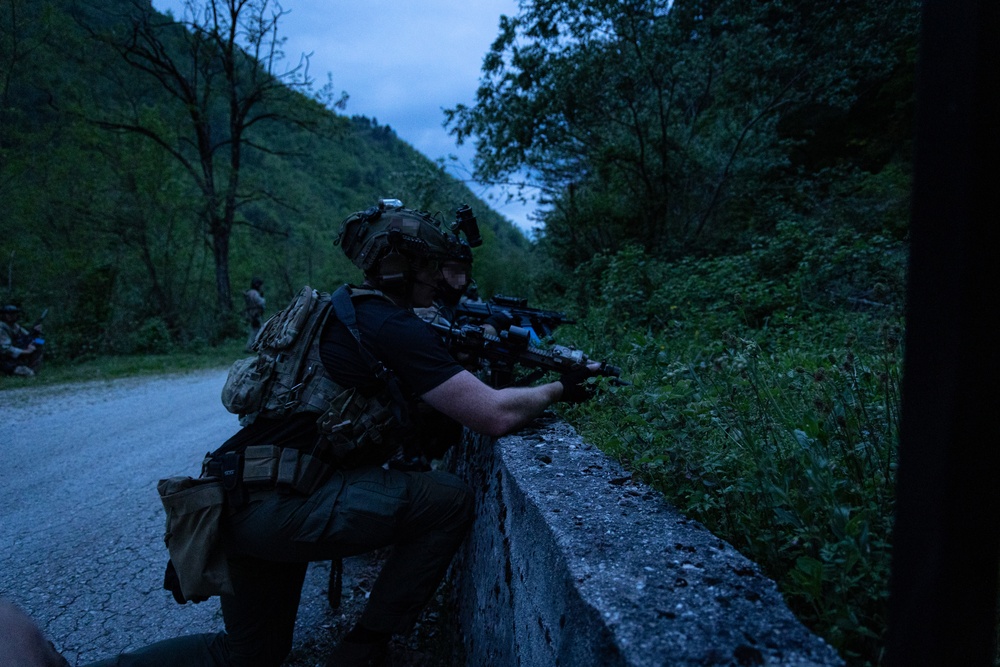 US Special Forces partner with Bosnian SIPA for Joint Combined Exchange Training