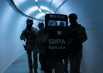 US Special Forces partner with Bosnian SIPA for Joint Combined Exchange Training