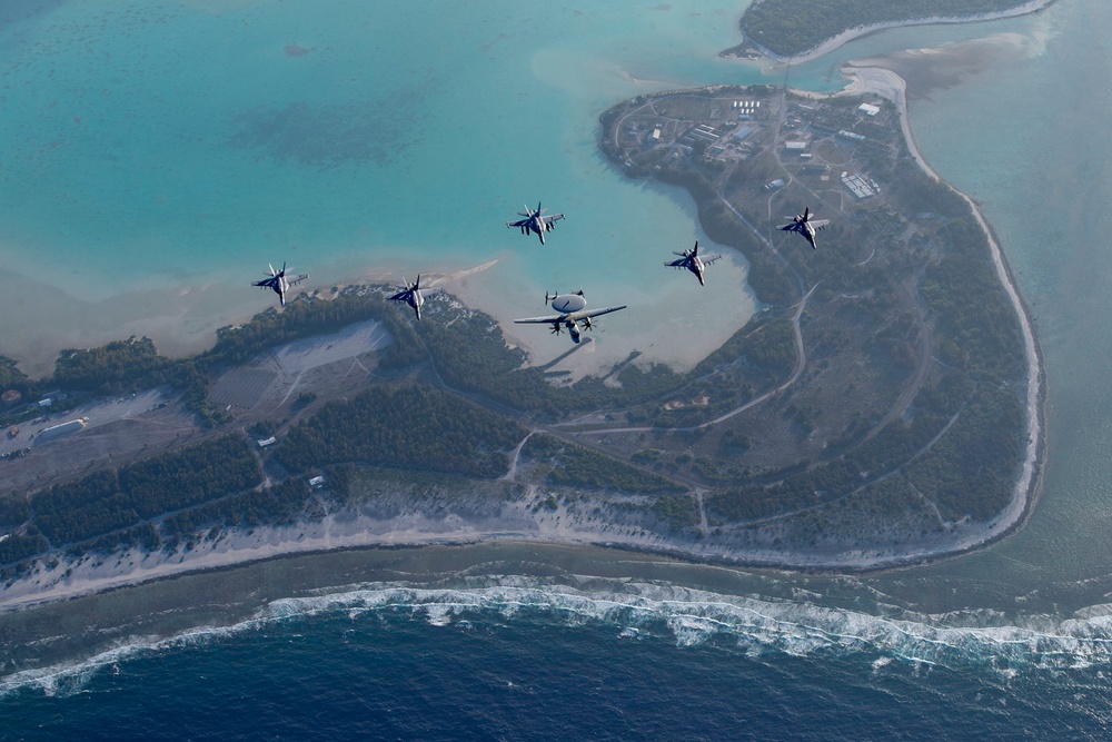 Wake Island Flyover