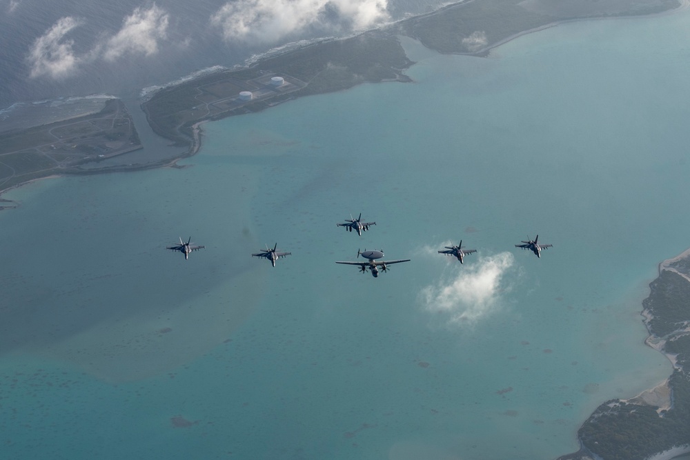 Wake Island Flyover