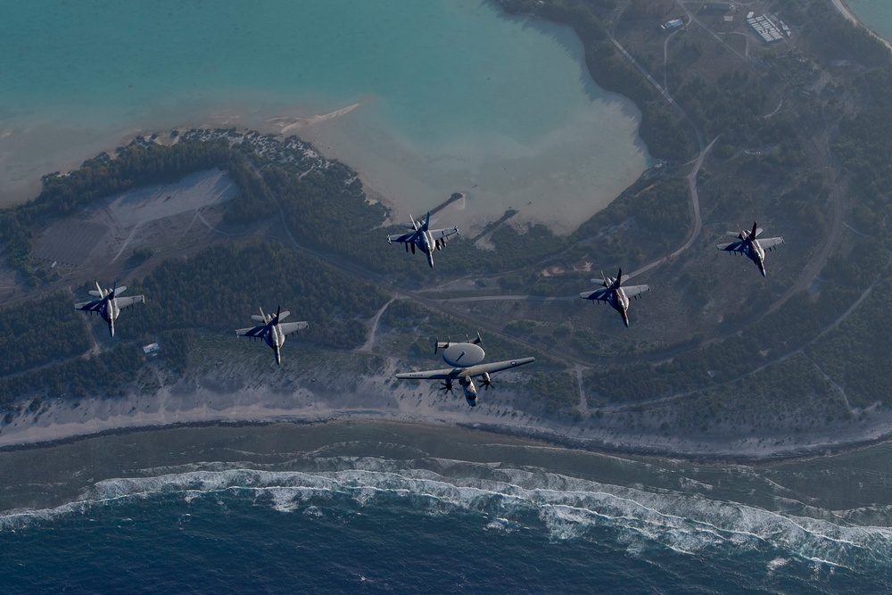 Wake Island Flyover