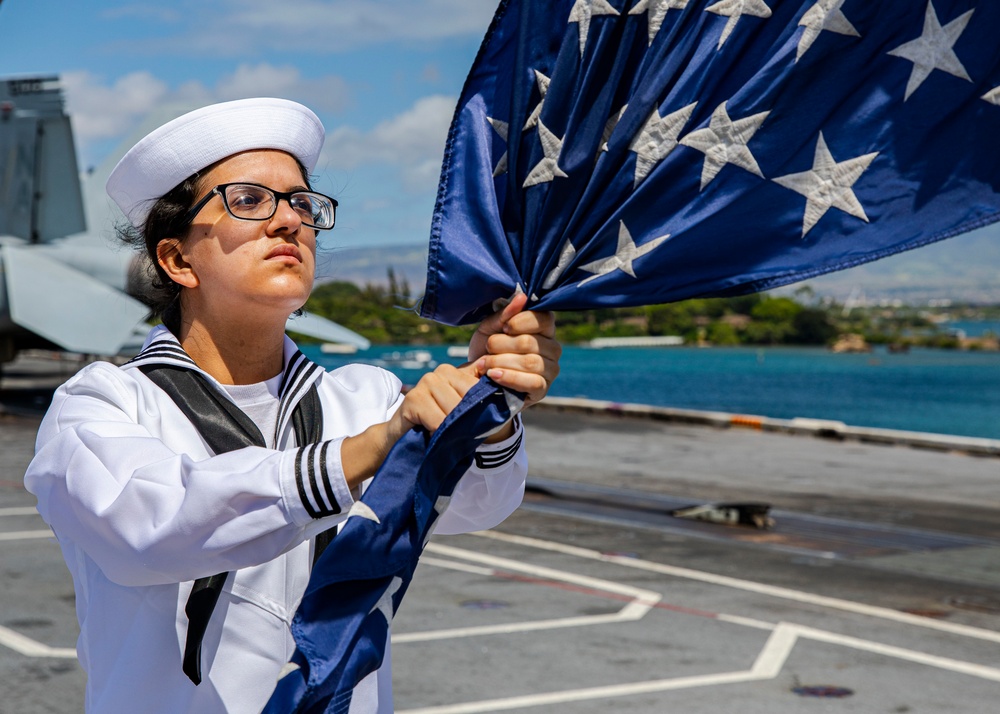 Nimitz Conducts Flight Ops