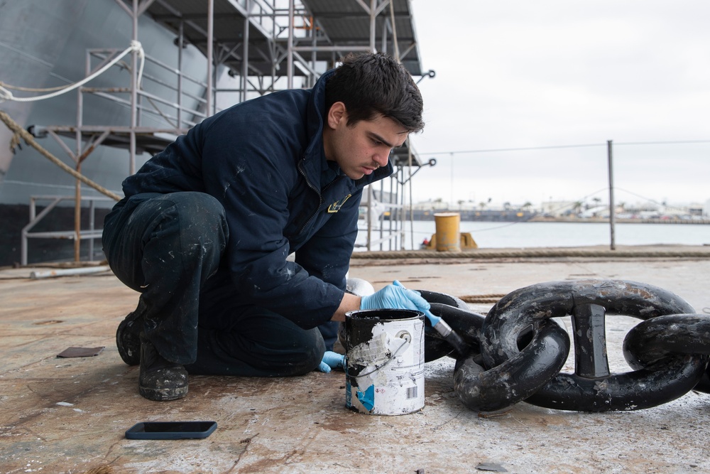 Anchor Chain Maintinance