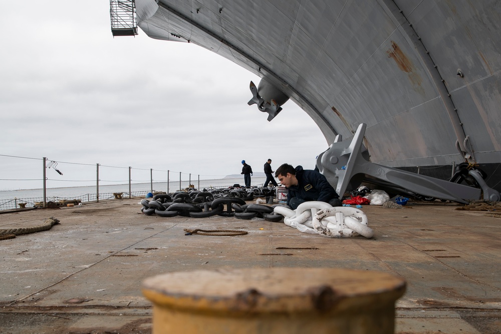 Anchor Chain Maintinance